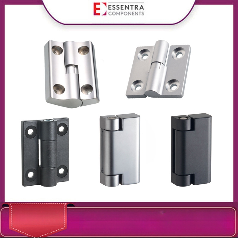 Tlmiaci vystavený pánt, zliatina zinku, tvar H, elektroplating, značka Essentra/Yihua, moderný minimalistický štýl