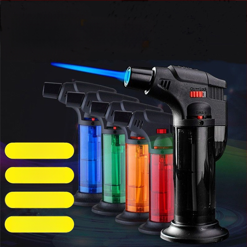 Moksibuzācijas liesmugure un cigāru aizdedzināšanai, vēja izturīga, atkārtoti uzpildāma ar butānu, plastmasas korpuss, aromaterapijai piemērota