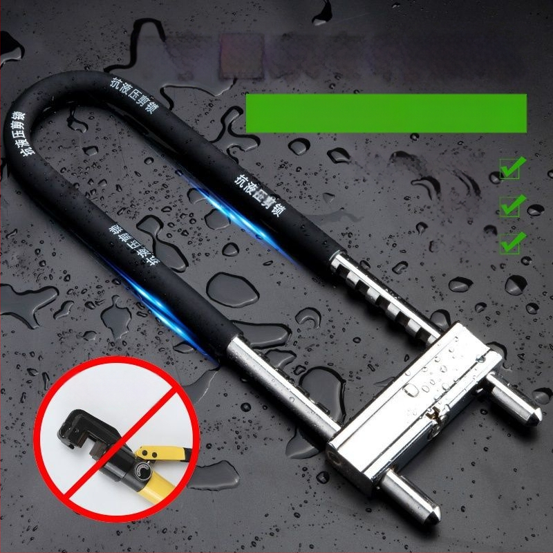 Zámok tvaru U pre sklenené dvere, nerezová oceľ, model 1, vonkajšie použitie, Nový čínsky štýl