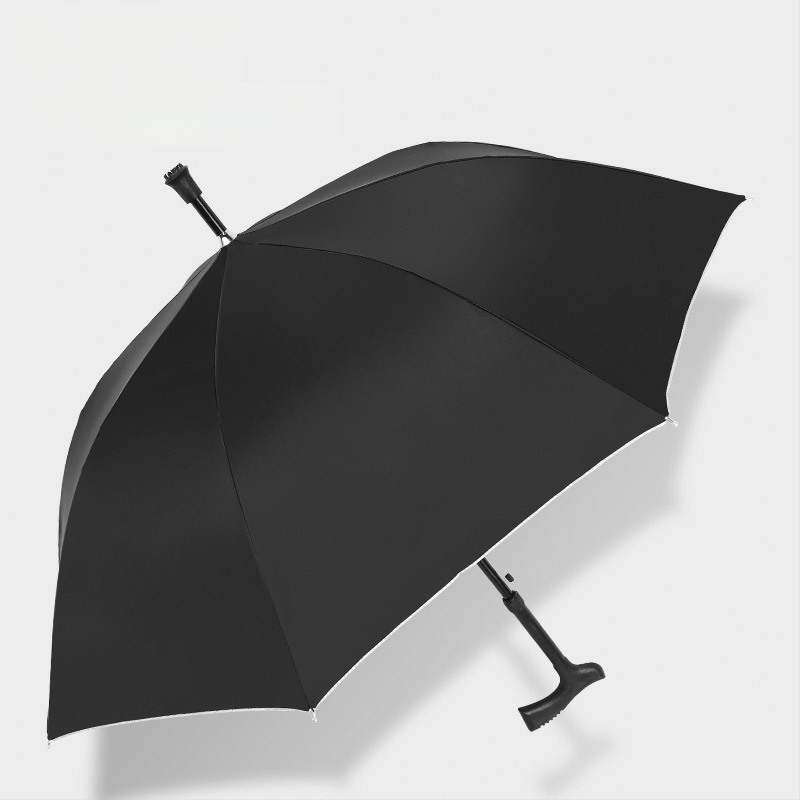 Dlhý slnečný dážnik s kovovým rámom a plastovým držadlom, 8 lúčov, poloautomatické otvorenie, 190T látka, možnosť potlače loga