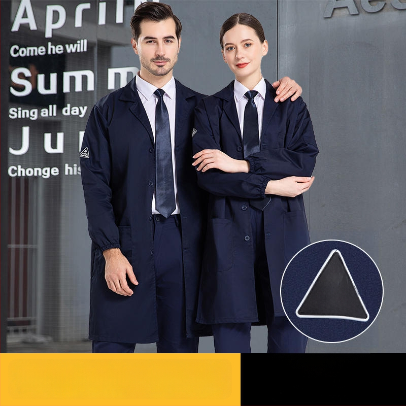 Antistatické pracovné overaly z bavlno-polyesterovej zmesi, dlhý strih, unisex, do dielne