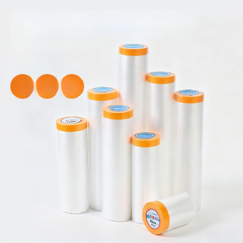 Guokang Transparentný kryt prachu na nábytok — Hrubý Jednorazový Plastový Film, Ochrana Proti Prachu pre Domovú Dekoráciu, Možnosť Zákazkovej Úpravy