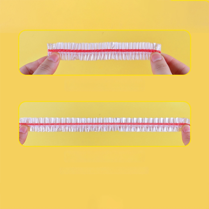 Dongtai Plastový Kryt na Potraviny, Jednorazový, Hrubší a Širší, 100 Kusov v Balení