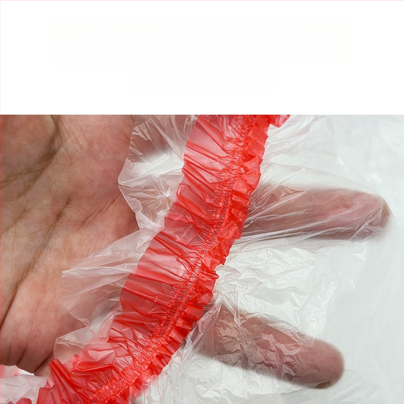 Jednorazový plastový kryt proti prachu pre posteľ – kruhový, priehľadný, ochrana nábytku