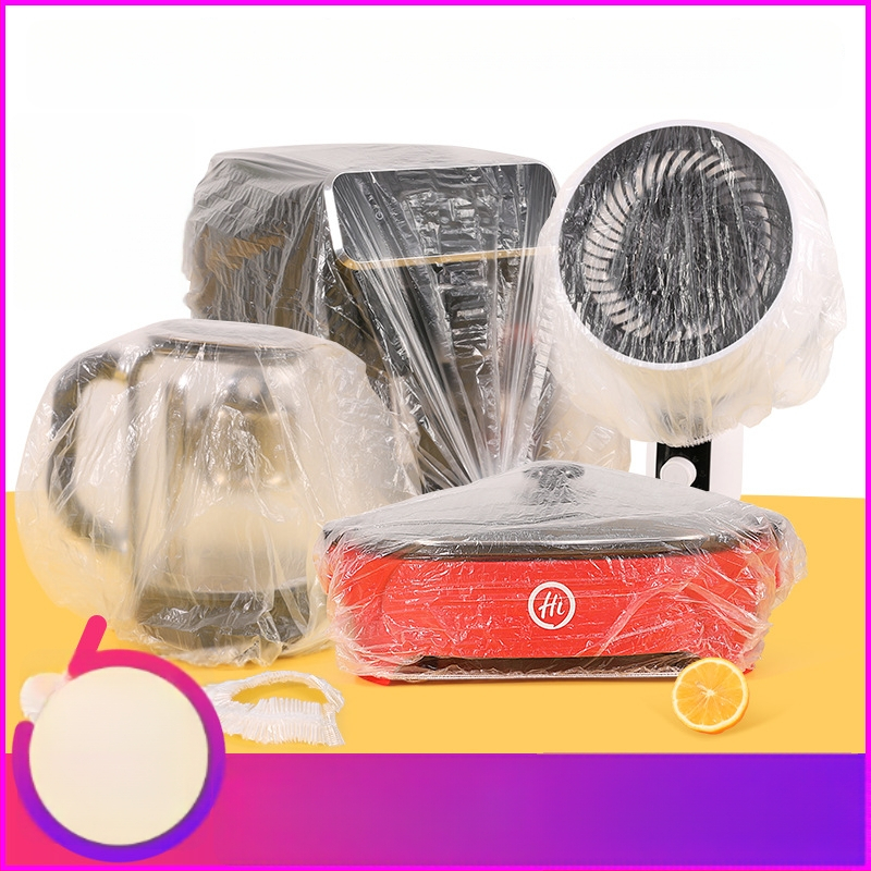 Golden Rabbit Hrubý kryt proti prachu pre domáce spotrebiče: ryžovar, mikrovlnná rúra, ventilátor | Materiál: Plast (PE/Polyetylén) | Model: Hrubý veľký kryt proti prachu