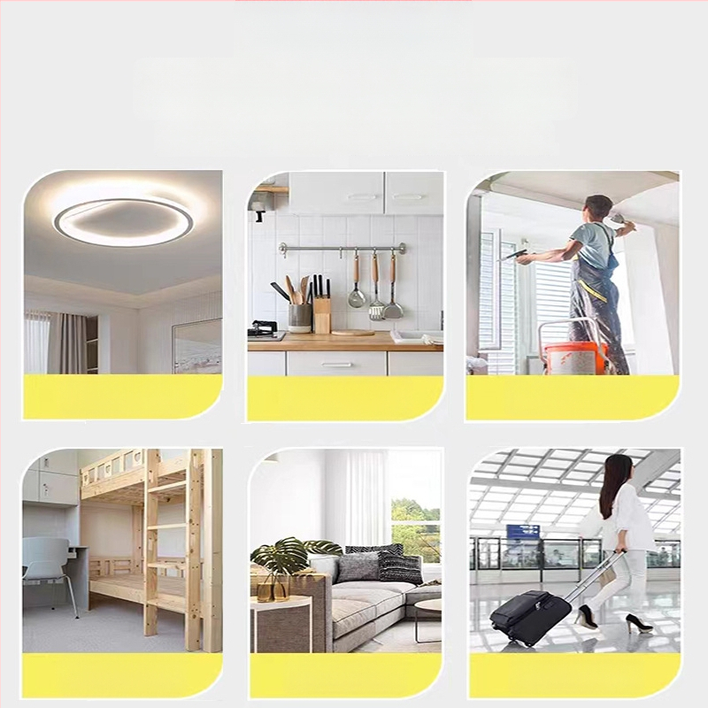 PE film proti prachu pre domáce použitie, maskovacia fólia na nábytok a steny, jednorazový dekoratívny plastový film, séria filmov proti prachu, hrúbka 0,006 mm, papierové jadro, lepidlo na báze horúceho tavenia