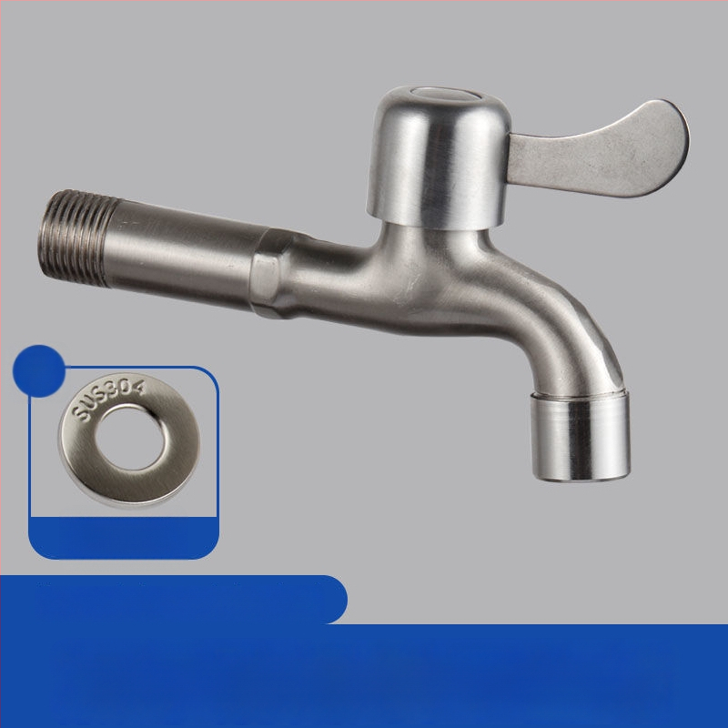 Nerezová vodovodná batéria s deliťom, 1 vstup, 2 výstupy, univerzálna montáž, keramický diskový Ventil