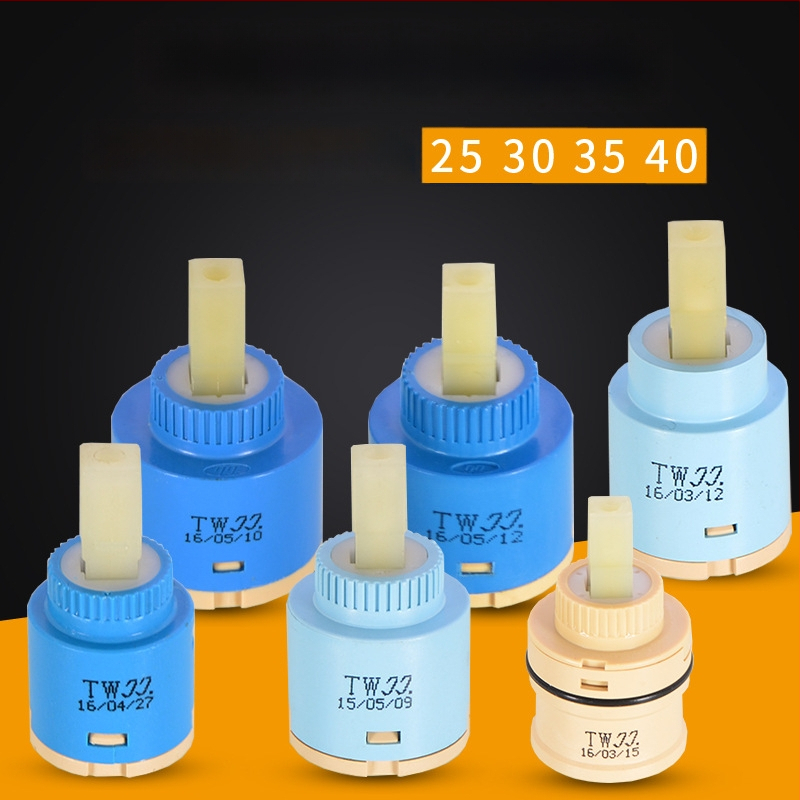 Kuchynský drez keramické jadro ventilu 25/35/40 – horúca/studená miešacia súprava, sada údržby