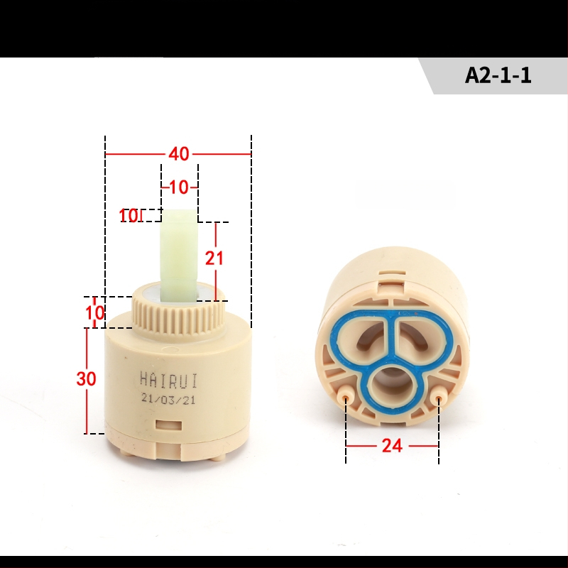 Kuchynský drez keramické jadro ventilu 25/35/40 – horúca/studená miešacia súprava, sada údržby