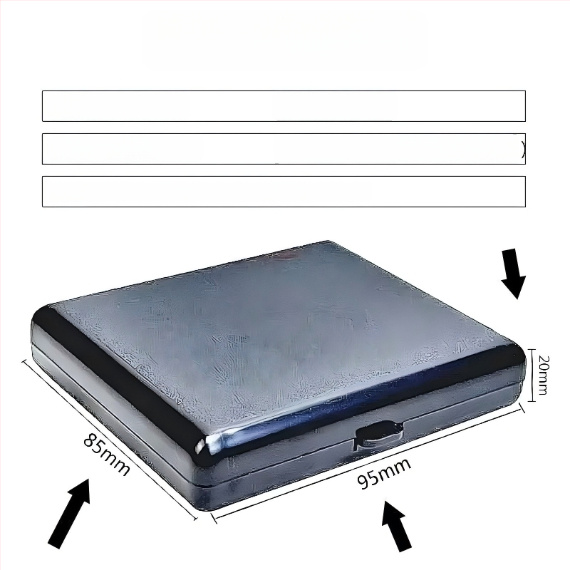 Sigarettide karp Flip-Top, ultraõhuke, luksuslik liivapritsitud viimistlus, plastikust (Materjal: Plastik; Logo trükkimine: Jah; Karbi kogus: 300; Tootekood: HQ)