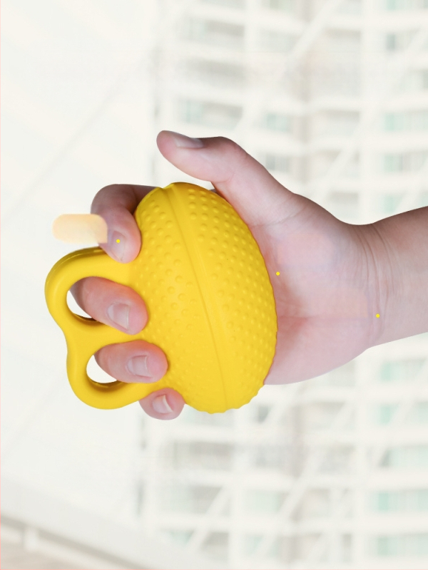 Spaudimo jėgos treniravimo kamuolys – PU medžiaga, pirštų ir riešo lavinimui, suaugusiems