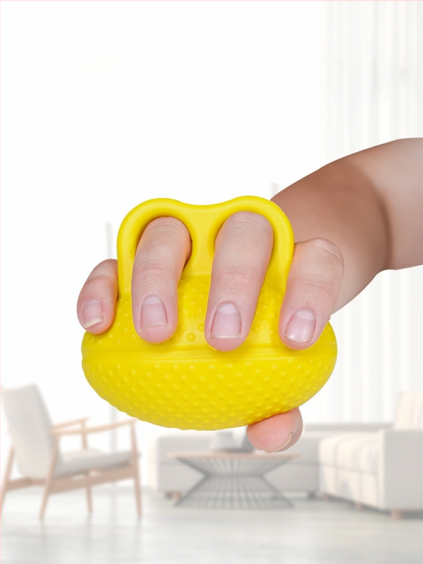 Posilňovač úchopu a cvičiteľ prstov s PU guľou pre tréning ruky, prstov a zápästia