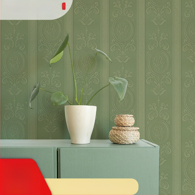 3D Rococo nástenná nálepka - PVC, samolepiaca, vodotesná, jedno dielna, moderný minimalistický 3D nástenný dekor pre obývaciu izbu, spálňu a študovňu