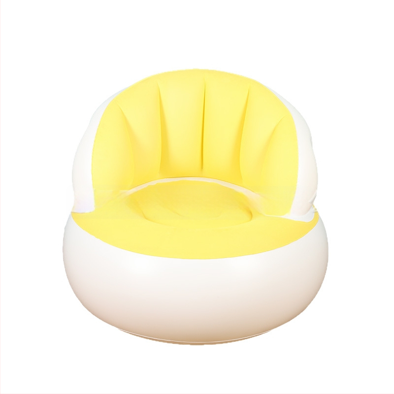 Nafukovacia jednosedová pohovka do kancelárie a domova, prenosná a skladacia pre vonkajšie použitie (PVC; 1 osoba; vzduchová pumpa; 1200)