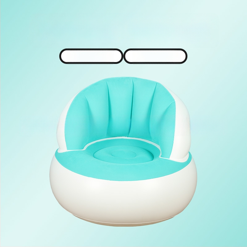 Nafukovacia jednosedová pohovka do kancelárie a domova, prenosná a skladacia pre vonkajšie použitie (PVC; 1 osoba; vzduchová pumpa; 1200)