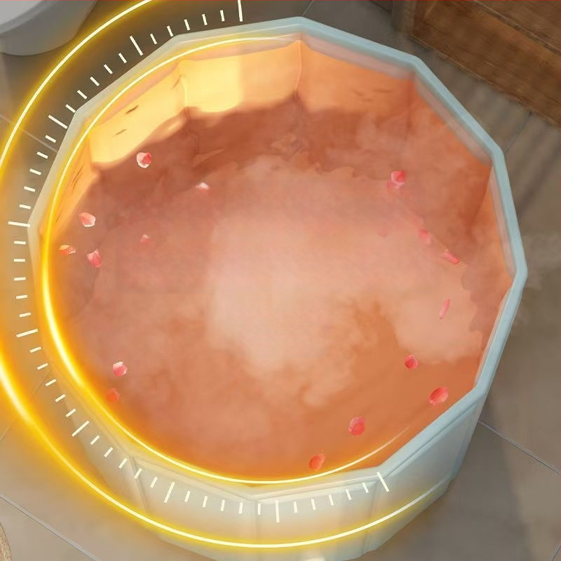 Skladaná vaňa pre dospelých — na kúpanie, nosnosť 100 kg, materiál: tarpaulin