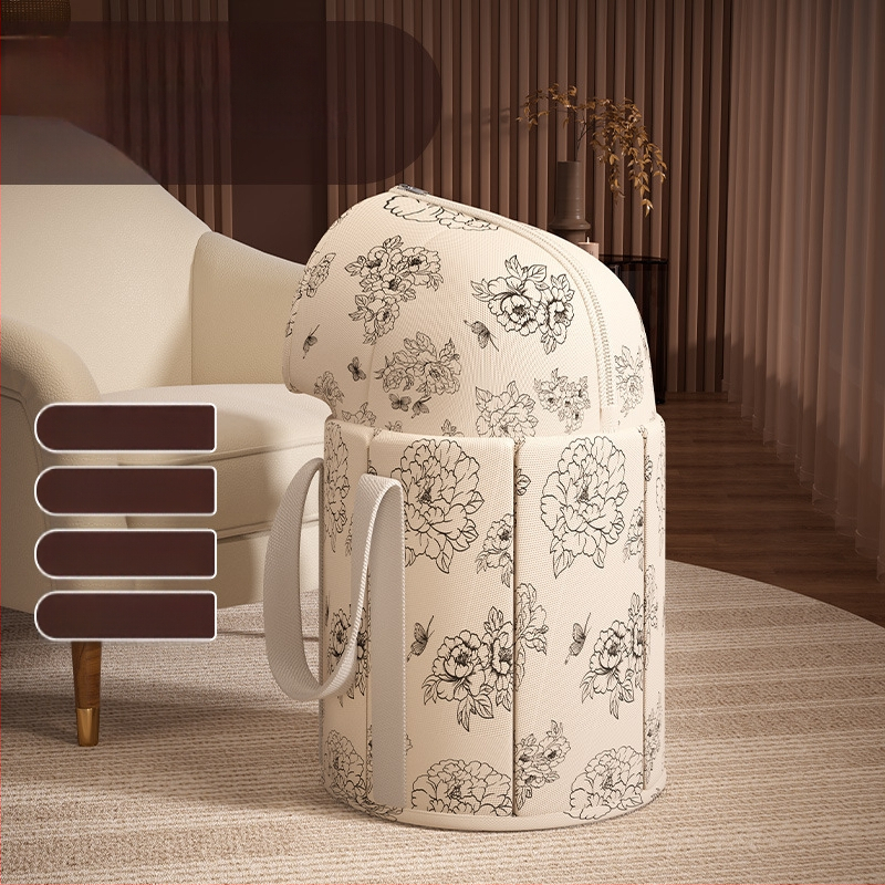 Skladaný hlboký kúpeľ na nohy s vekom, pre domácu potrebu, nepremokavá látka, hrubé steny, hladina vody nad 25 cm