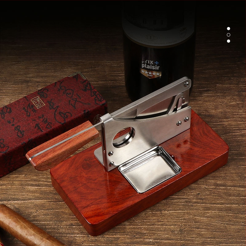 Stolný rezník na cigary – Kov, Die Casting, Značka Dhl, ľahký luxus