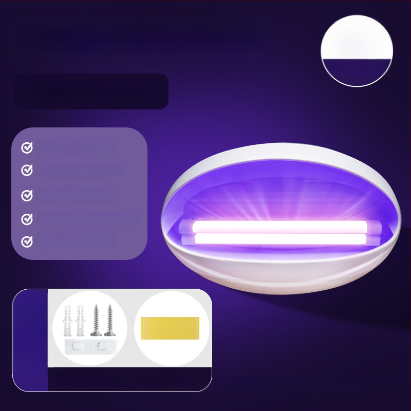 Nástenná LED lampa na komáre s prilákaním svetlom a elektrošokom, hliníková sieť, vhodná pre 61 m² a viac, 2-ročná záruka