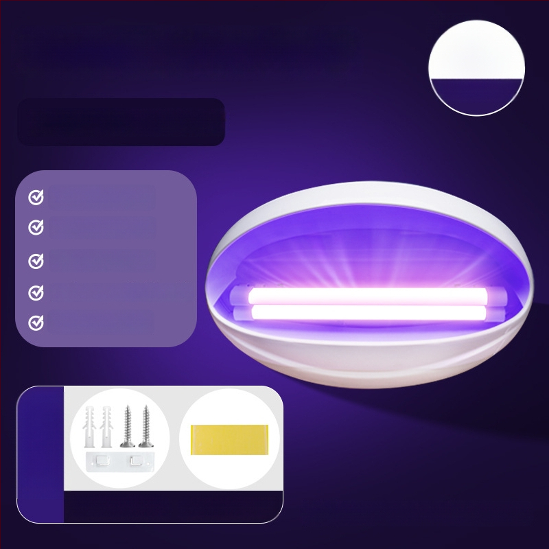 Nástenná LED lampa na komáre s prilákaním svetlom a elektrošokom, hliníková sieť, vhodná pre 61 m² a viac, 2-ročná záruka