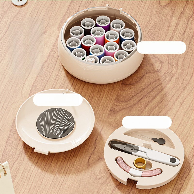 Prenosný vreckový šijací box kit — ABS materiál, jednoduchý štýl, možnosť prispôsobenia