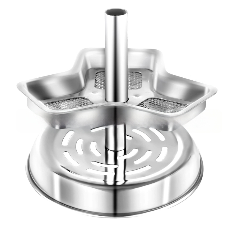 Veepipi süsiniku kauss roostevabast terasest – kohandatud töötlemine ja logo trükk, mudel SLDA0324