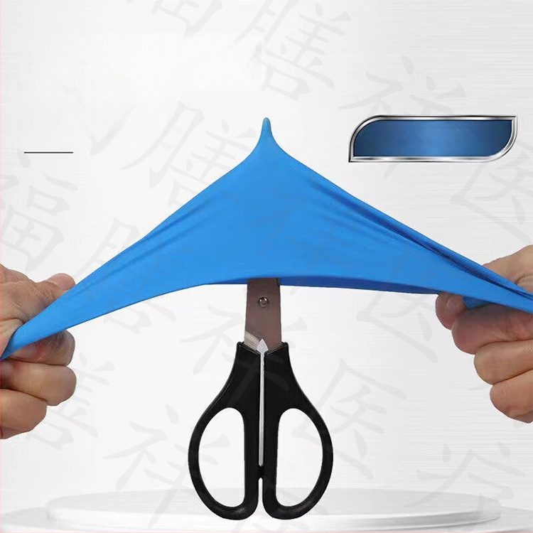 Jednorázové nitrilové rukavice, zosilnené, olejovzdorné a odolné voči kyselinám a zásadám, vhodné pre tetovanie, kozmetiku, kaderníctvo a mechanickú údržbu