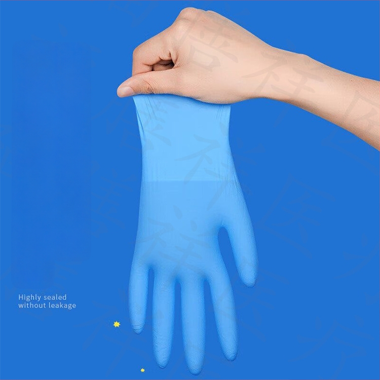 Jednorázové nitrilové rukavice, zosilnené, olejovzdorné a odolné voči kyselinám a zásadám, vhodné pre tetovanie, kozmetiku, kaderníctvo a mechanickú údržbu