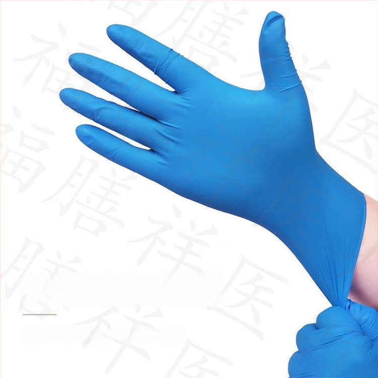 Jednorázové nitrilové rukavice, zosilnené, olejovzdorné a odolné voči kyselinám a zásadám, vhodné pre tetovanie, kozmetiku, kaderníctvo a mechanickú údržbu