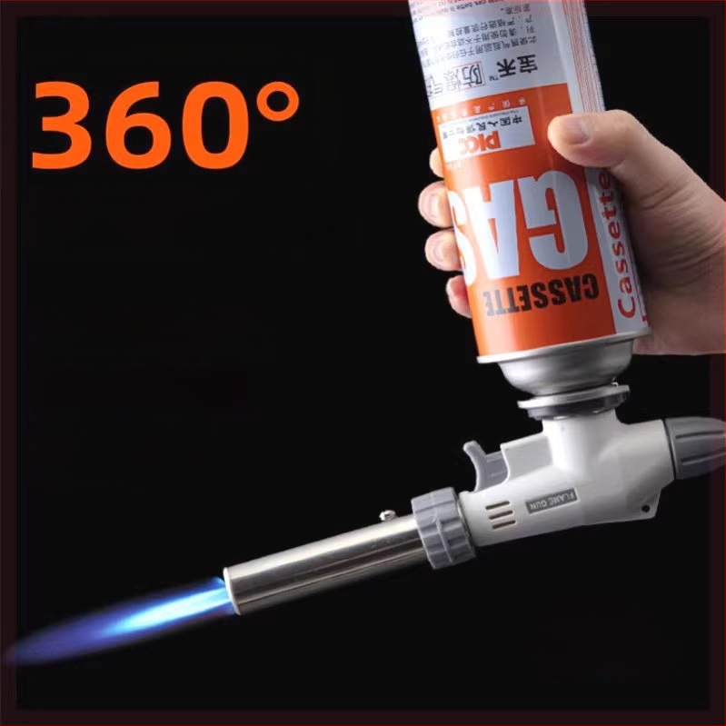 Hlava plameňa na pečenie — kovové telo, bavlnený olej, opakovane použiteľné, krabica 100 ks