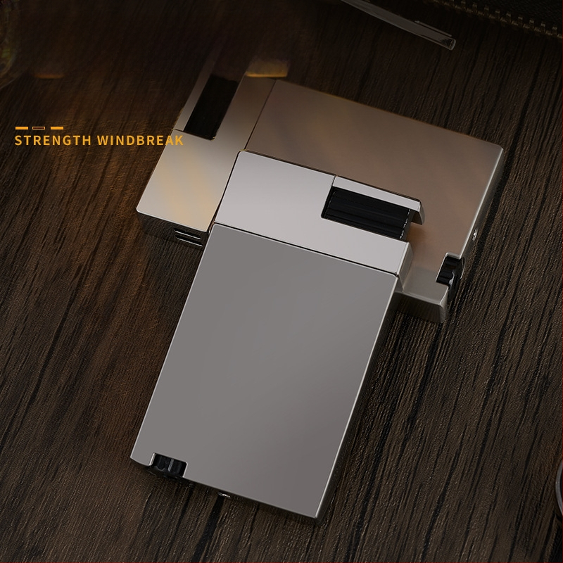 Ultra tenká kovová zapaľovač s tlačou loga, dekoratívna a zberateľská, s možnosťou personalizácie