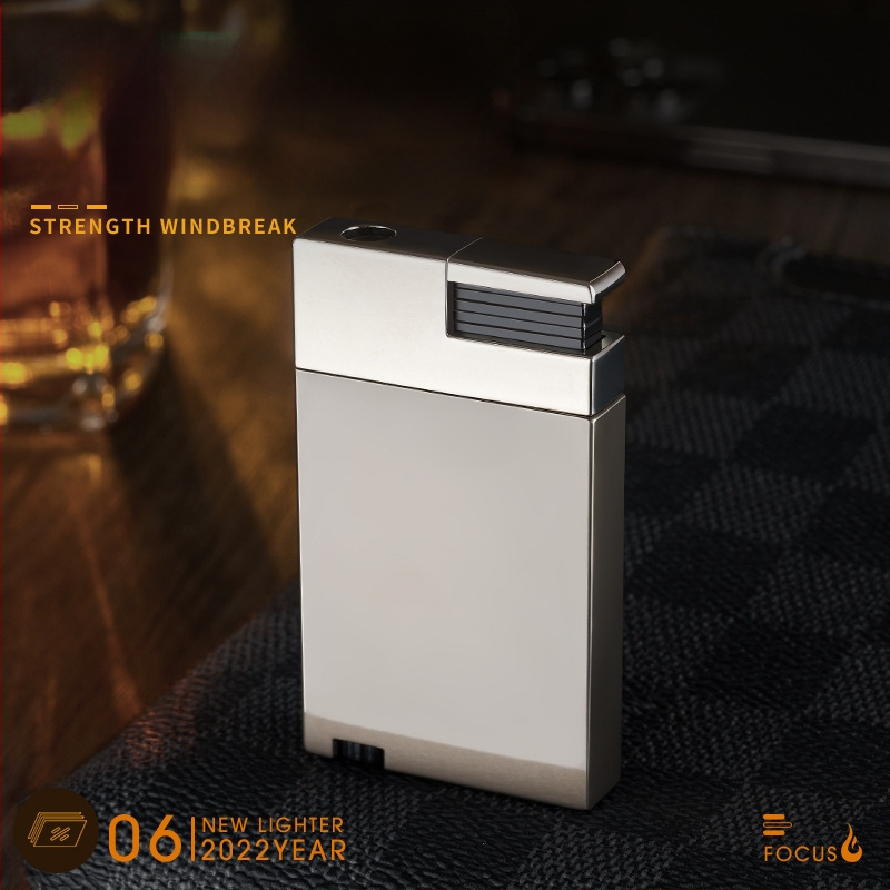 Ultra tenká kovová zapaľovač s tlačou loga, dekoratívna a zberateľská, s možnosťou personalizácie