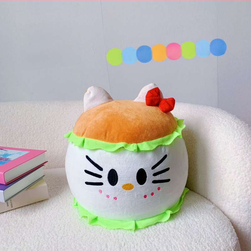 Okrúhla flanelová úložná stolička, multifunkčná so 12 L objemom a nosnosťou 100 kg, model 001