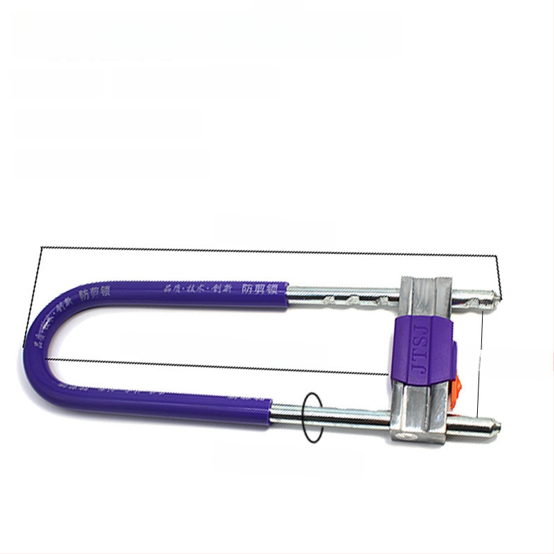 Zámka v tvare U na sklenené dvere, predĺžená, pre dvojité otvorenie posuvných dverí, proti krádeži, zliatina zinku, model 1, štýl nový čínsky štýl, vhodná do kancelárie a obchodu