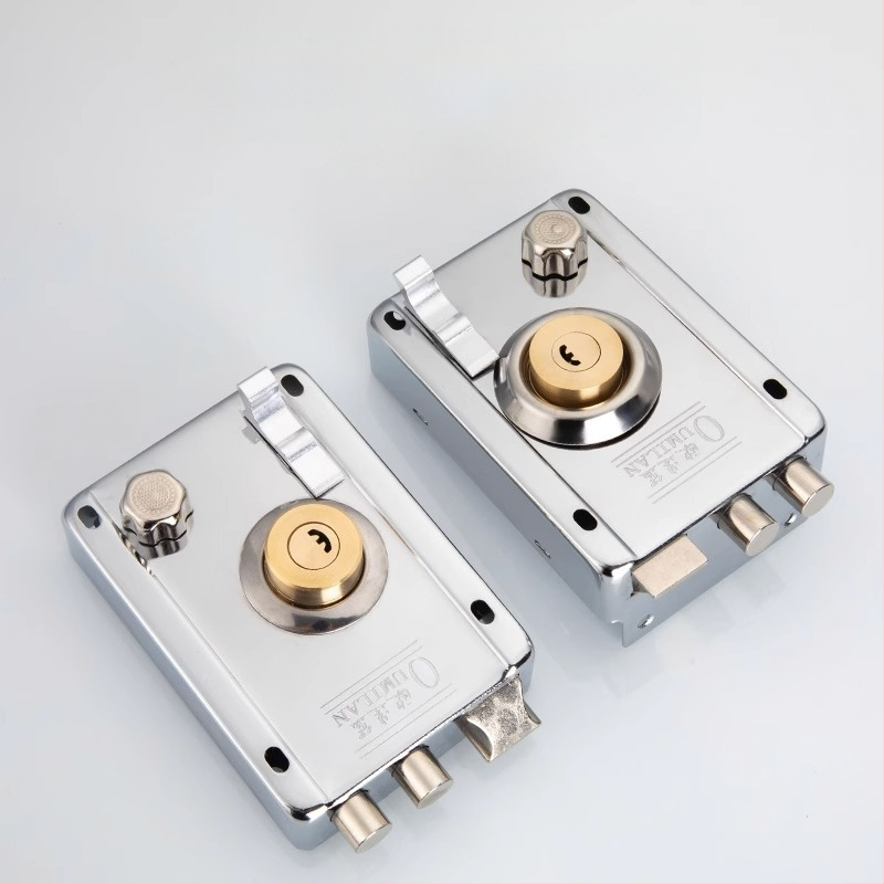 Mortise zámka s ochranou proti krádeži a proti vypáčeniu – nerezová oceľ, značka Shouli, pre domáce použitie, model JCJCJYWJMS-2021817-D