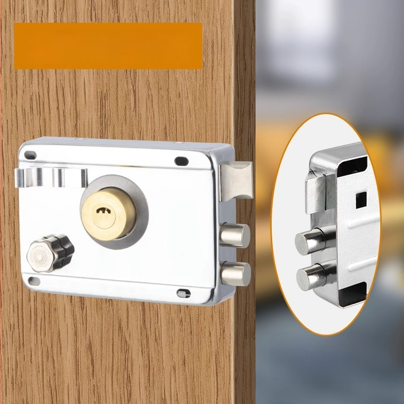 Mortise zámka s ochranou proti krádeži a proti vypáčeniu – nerezová oceľ, značka Shouli, pre domáce použitie, model JCJCJYWJMS-2021817-D