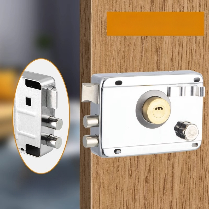 Mortise zámka s ochranou proti krádeži a proti vypáčeniu – nerezová oceľ, značka Shouli, pre domáce použitie, model JCJCJYWJMS-2021817-D