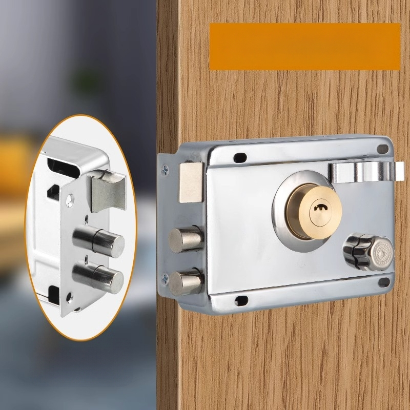 Mortise zámka s ochranou proti krádeži a proti vypáčeniu – nerezová oceľ, značka Shouli, pre domáce použitie, model JCJCJYWJMS-2021817-D