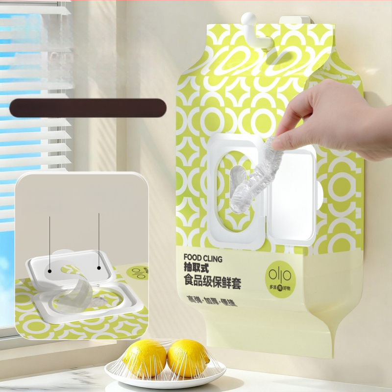 Obal na fóliu pre uchovanie čerstvosti – duopai, plast, domáce použitie, 1 ks, 400 g