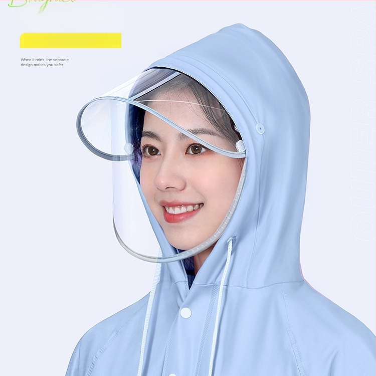 Nepremokavý pončó pre elektrické vozidlá a motocykle, PVC, hrubý, opakovane použiteľný