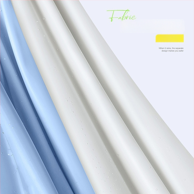 Nepremokavý pončó pre elektrické vozidlá a motocykle, PVC, hrubý, opakovane použiteľný