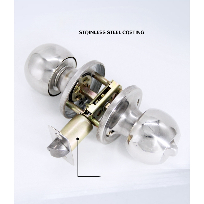 Gu Rui 588 Zámok na dvere z nerezovej ocele pre interiérové dvere