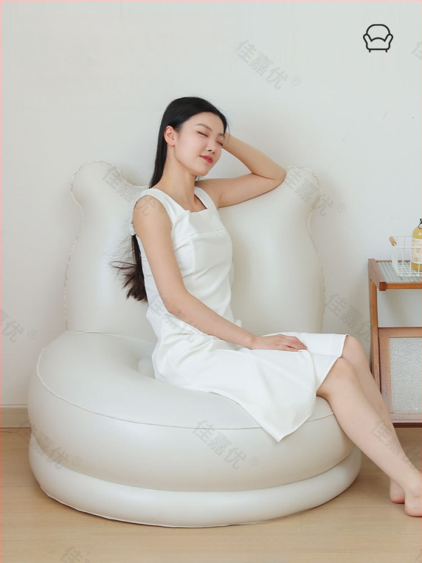 Ühe inimese jaoks mõeldud õhupadi-luodi sisseehitatud pumbaga, lisaks kõrge ja paks PVC pind, Jia Jia You