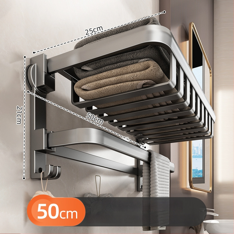 Nástenný vešiak na uteráky so saciovacími zátkami, z kovu, nosnosť 5 kg, 1 riadok, moderný minimalistický štýl, bez vŕtania