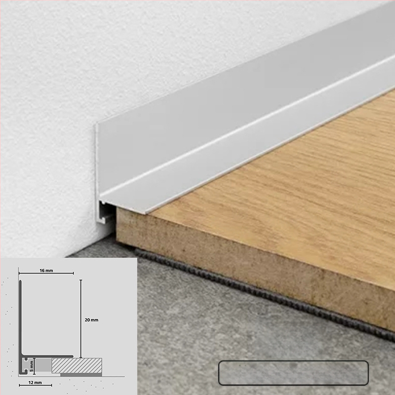 Miniatúrny spodný panel z hliníkovej zliatiny, plochý štýl, ľahký luxus