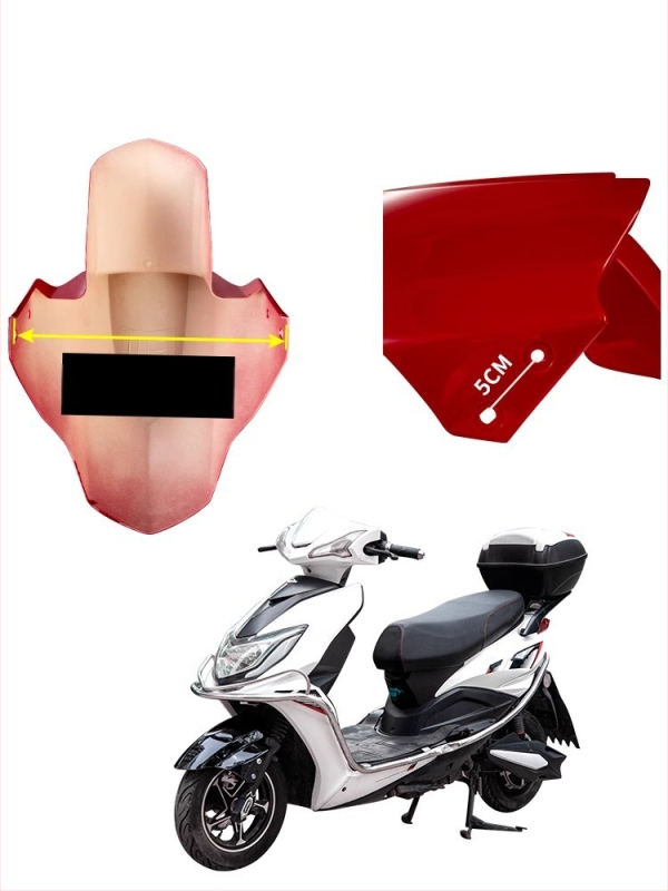 Predný blatník kolies pre elektrické vozidlo, ochrana proti špliechaniu pre batériový motocykel, Kepu – unisex, univerzálne príslušenstvo