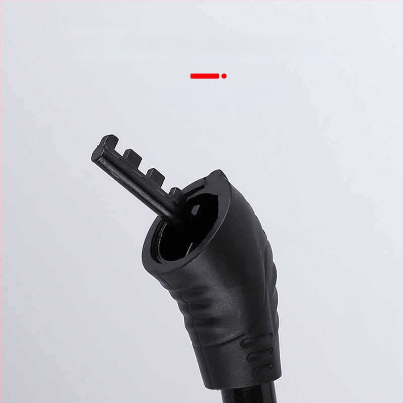 Reťazová zámka na horské kolo, 4-ciferný kód, proti krádeži, prenosná