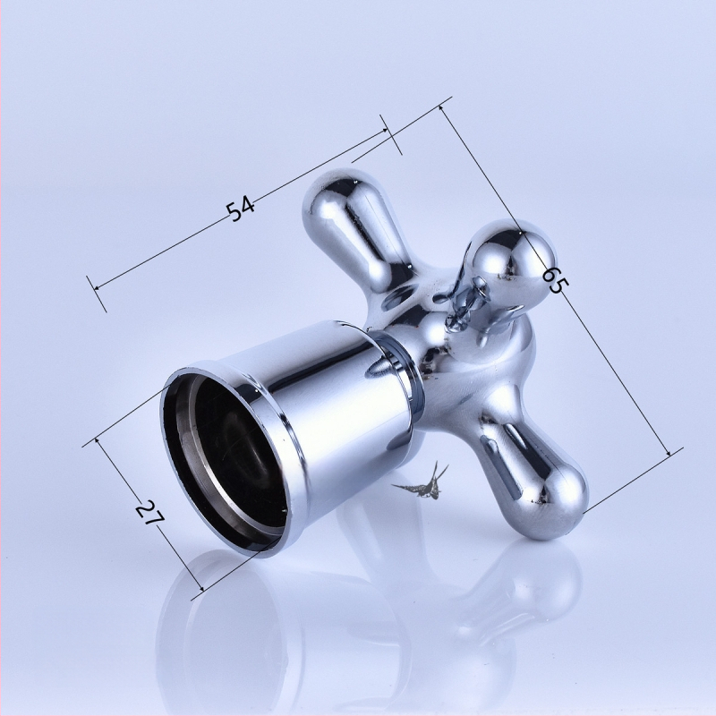 Rukoväť pre kohútik s uhlovým ventilom — plastová, jednoprvková konštrukcia, moderný minimalistický štýl, spracovanie na zákazku