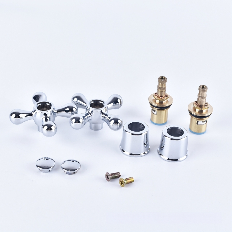 Rukoväť pre kohútik s uhlovým ventilom — plastová, jednoprvková konštrukcia, moderný minimalistický štýl, spracovanie na zákazku