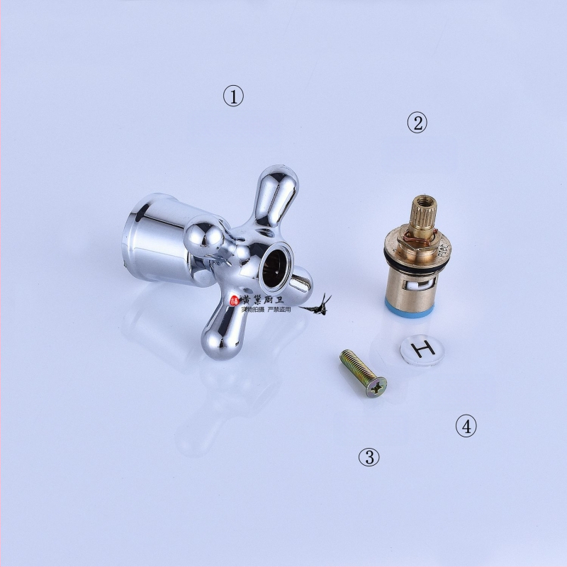 Rukoväť pre kohútik s uhlovým ventilom — plastová, jednoprvková konštrukcia, moderný minimalistický štýl, spracovanie na zákazku